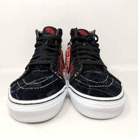Vans Sk8-Hi Stranger Things Friends Don’t Lie NEW Men 9 Women 10.5 Black Red - Picture 9 of 9